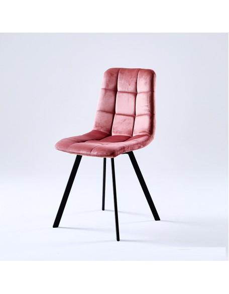 Home light luxury dining chair leisure backrest chair velvet bedroom makeup dressing chair