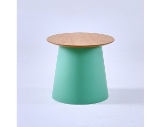 Simple living room small house tea table European round simple side table short table