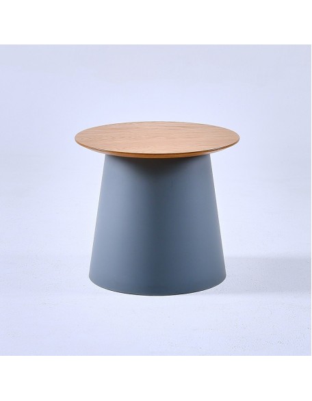 Simple living room small house tea table European round simple side table short table