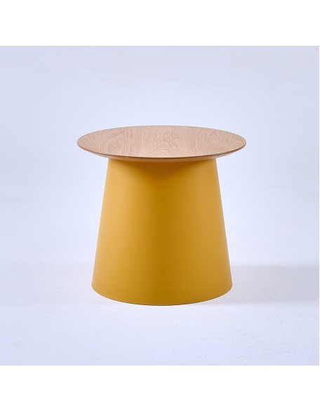 Simple living room small house tea table European round simple side table short table