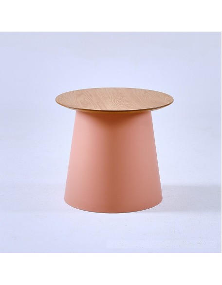 Simple living room small house tea table European round simple side table short table