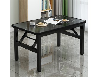 Low table folding rectangular dining table small floor table simple stall table outdoor square table